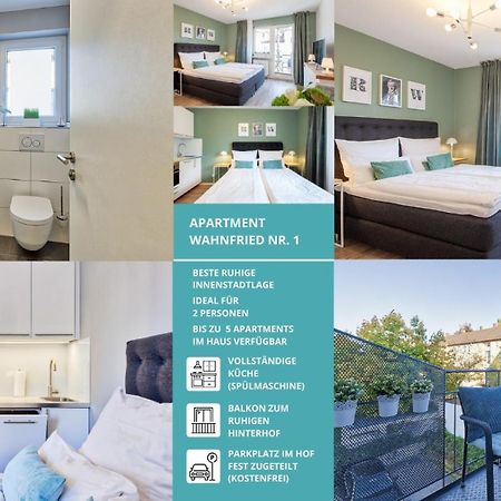 Apt Wahnfried Nr1 - Cityapartment Mit Kueche, Duschbad, Balkon, Parkplatz - Zentral Aber Ruhig Bayreuth Exterior foto