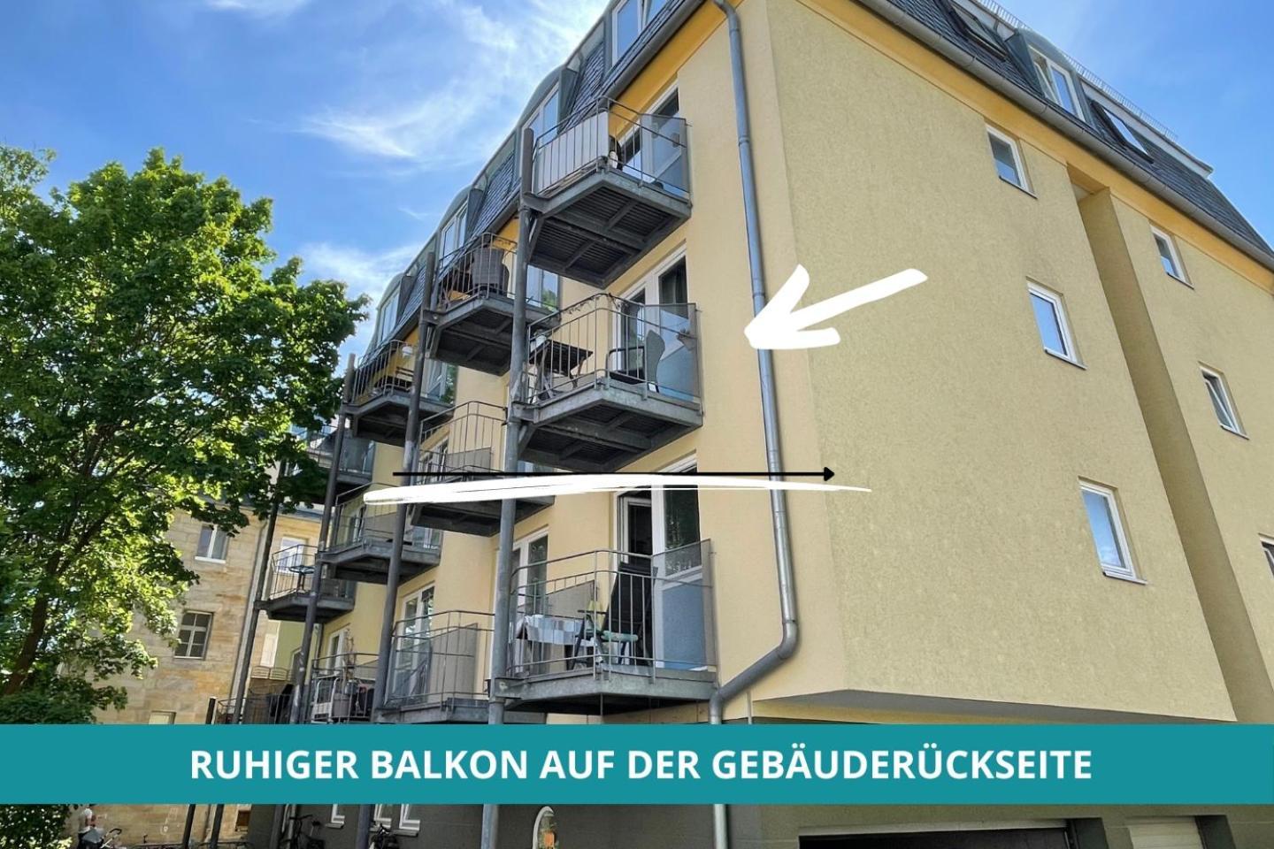 Apt Wahnfried Nr1 - Cityapartment Mit Kueche, Duschbad, Balkon, Parkplatz - Zentral Aber Ruhig Bayreuth Exterior foto