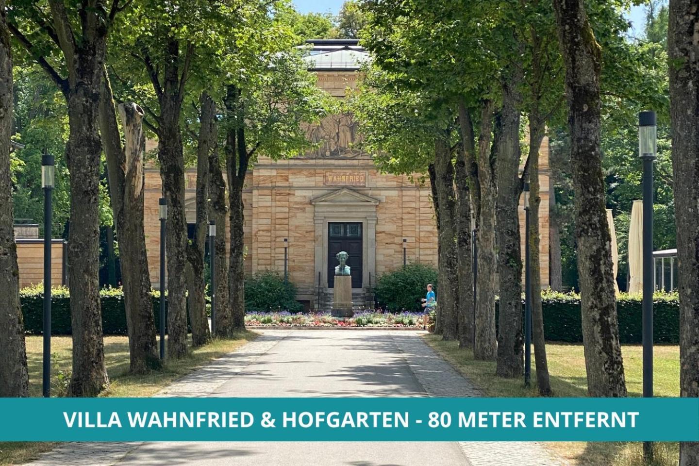 Apt Wahnfried Nr1 - Cityapartment Mit Kueche, Duschbad, Balkon, Parkplatz - Zentral Aber Ruhig Bayreuth Exterior foto